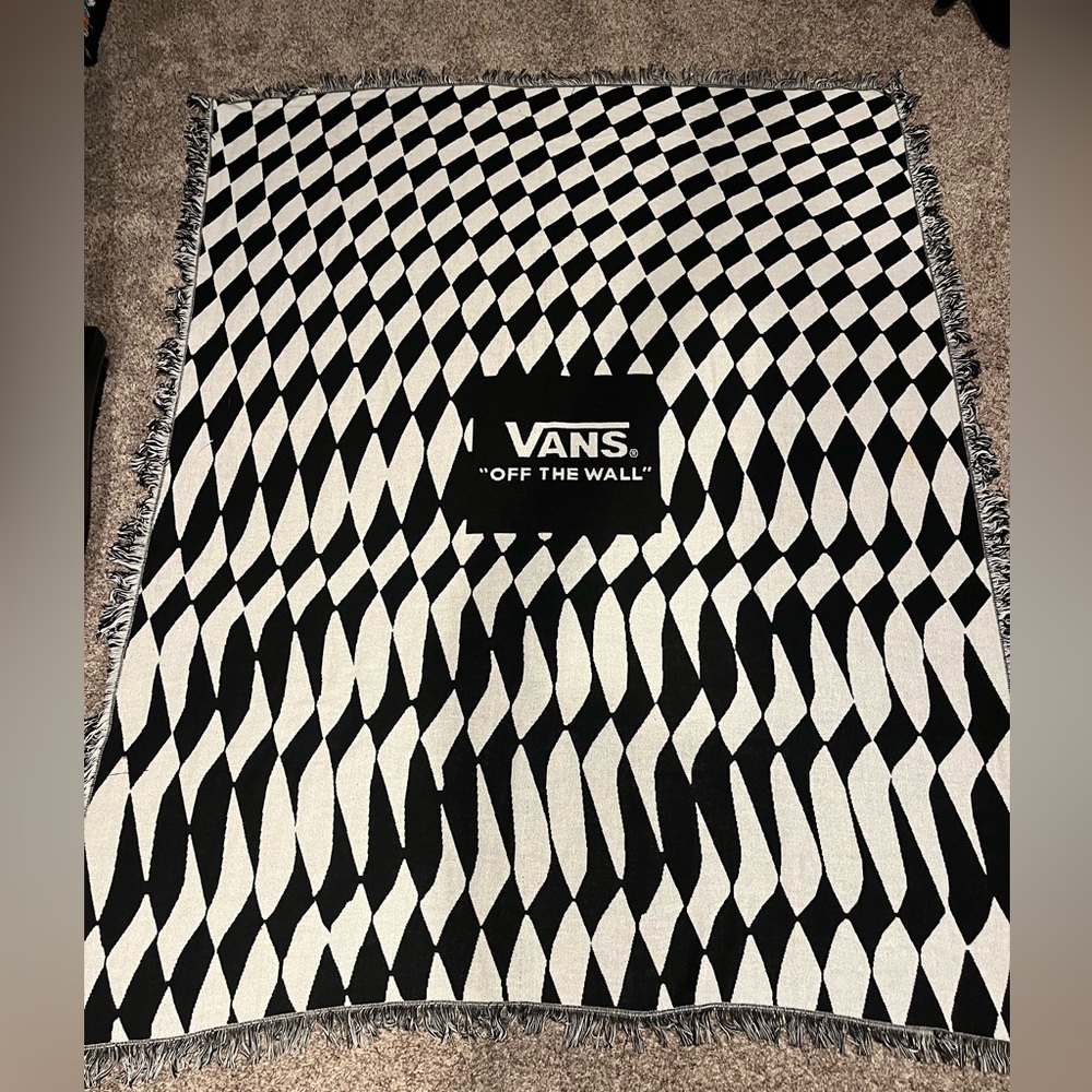 Vans throw blanket